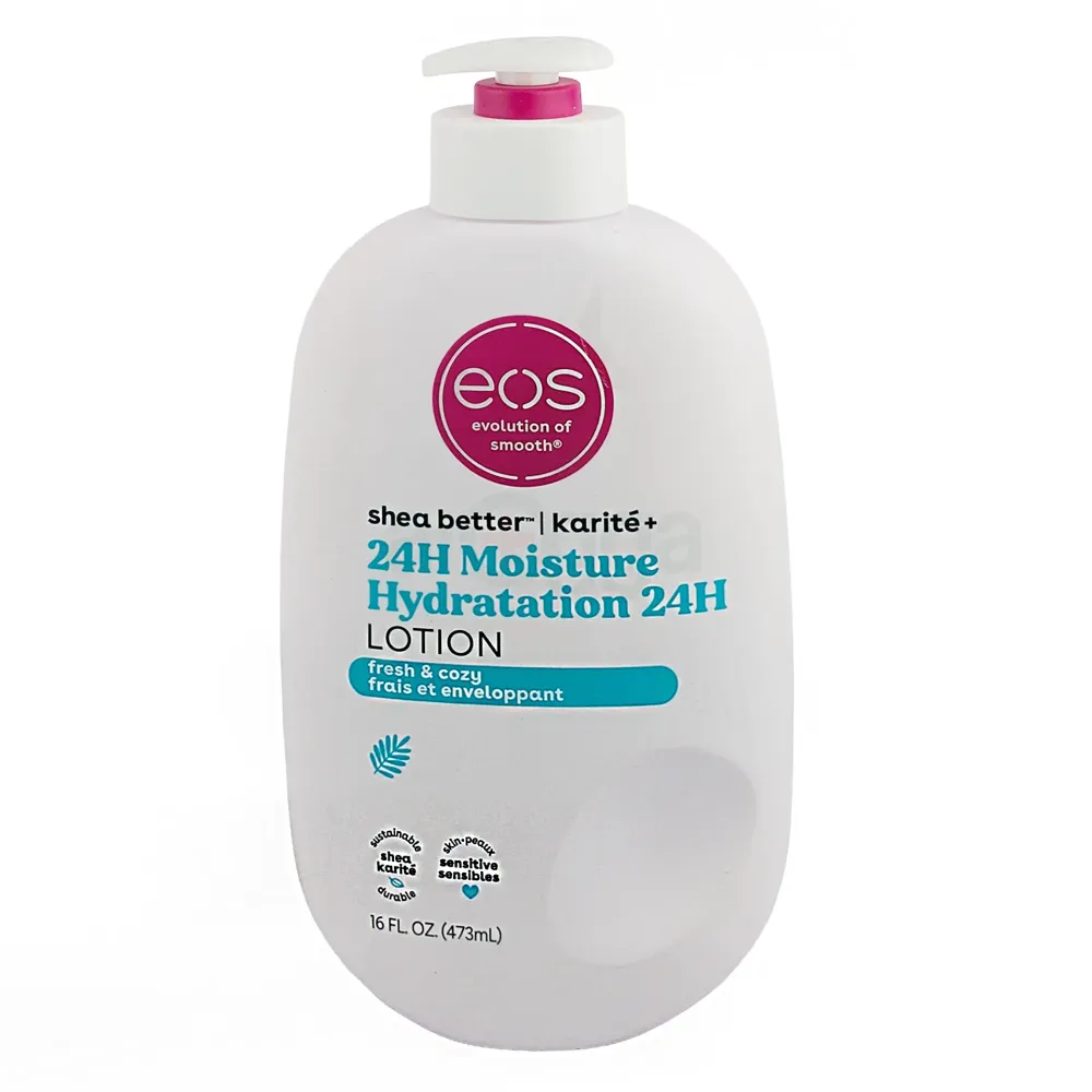 Eos Evolution Of Smooth Shea Better 24H Moisture Lotion Fresh Cozy 
