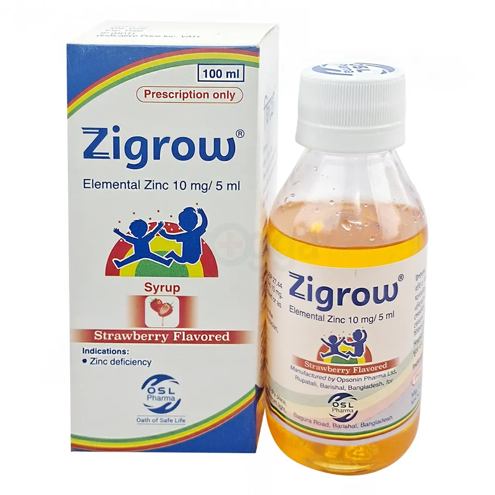 zigrow 100ml 10mg/5ml Syrup