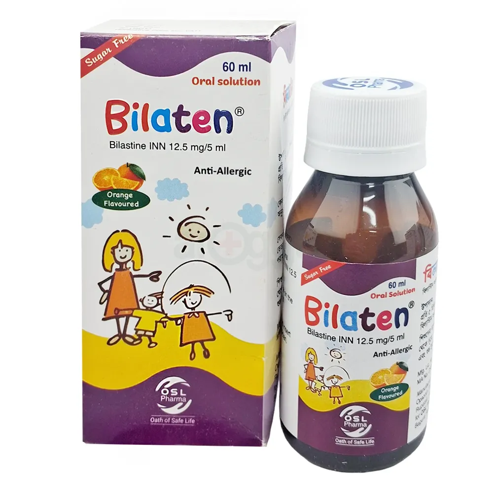 Bilaten 60ml 12.5mg/5ml syrup