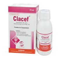 Clacef 70ml 125mg+31.25mg/5ml Powder for Suspension