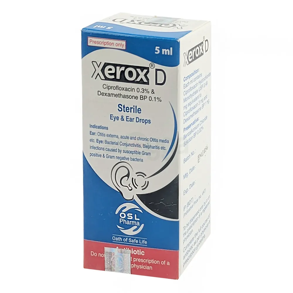 Xerox-D 5ml price in Bangladesh | Arogga Online Pharmacy