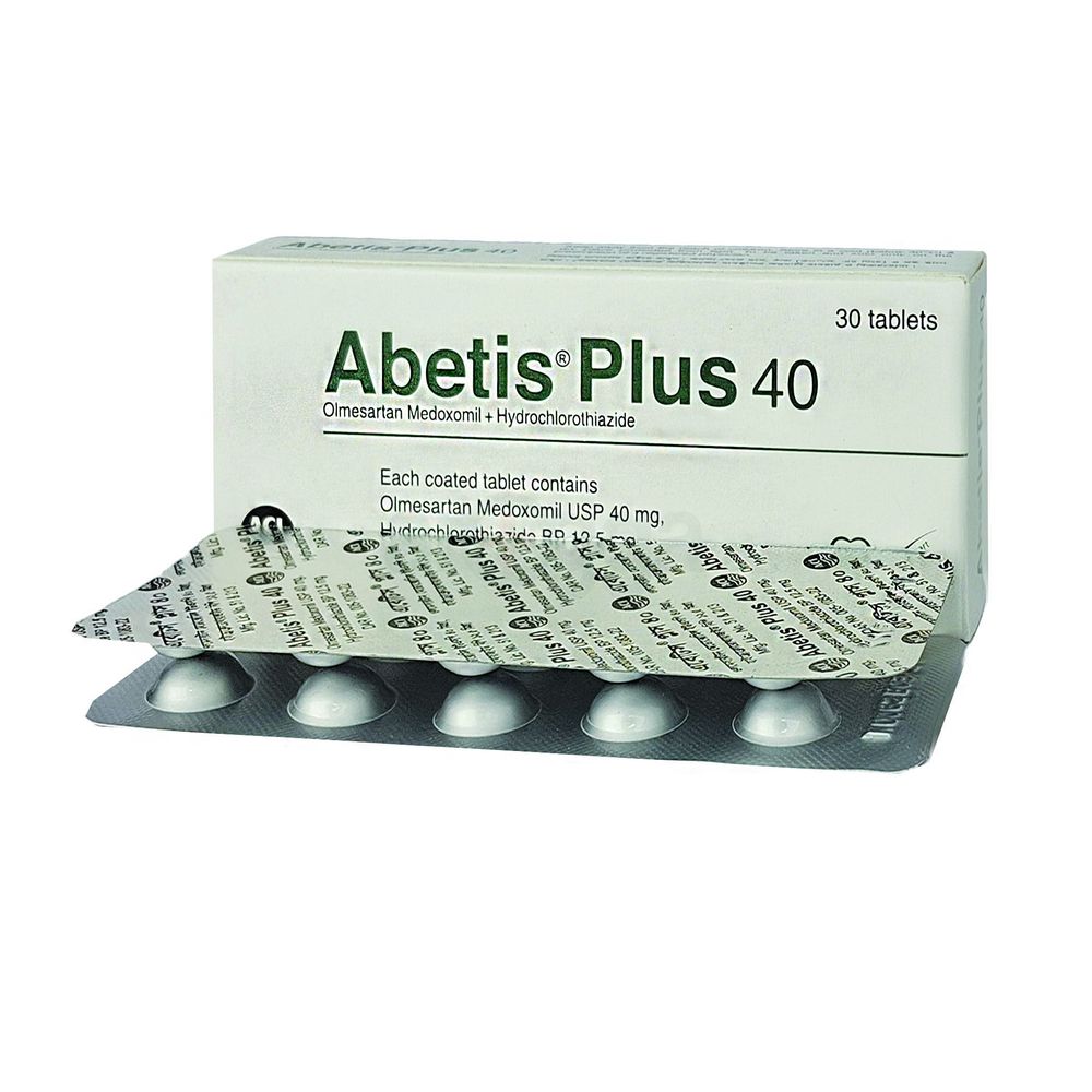 Abetis Plus 40 12.5mg+40mg Tablet