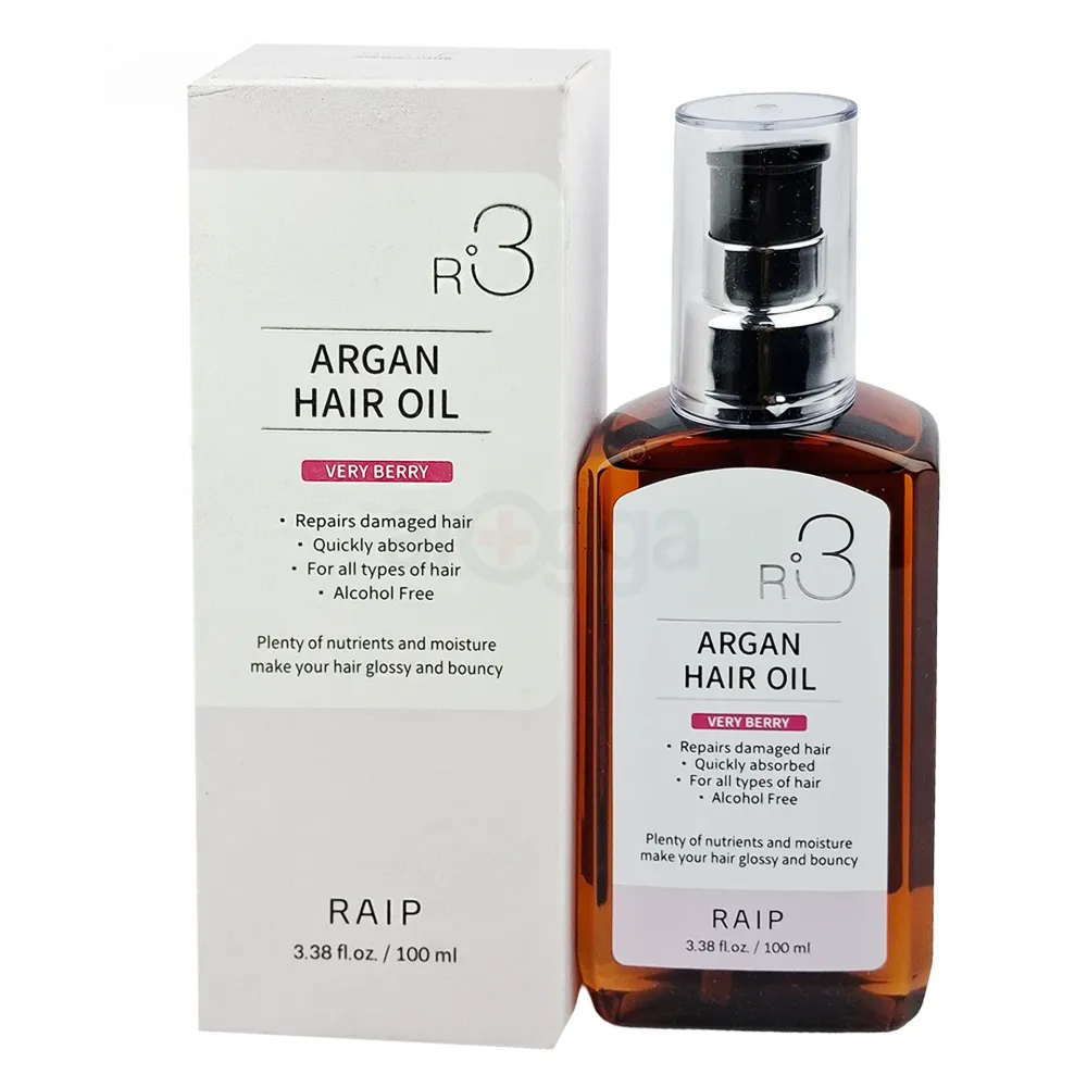 Raip R3 Argan Hair Oil (Very Berry) 100 ml price in Bangladesh | Arogga
