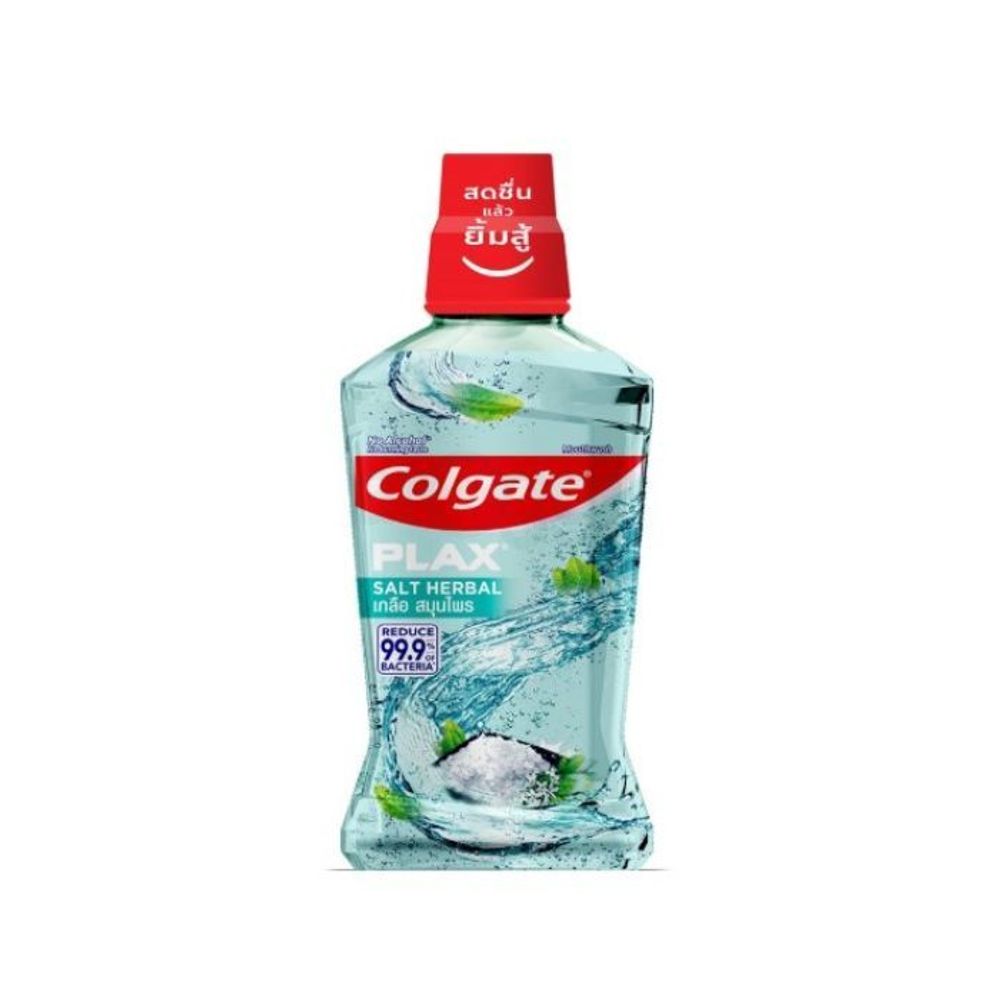 Colgate Plax Salt Herbal Mouth Wash 500ml (Made in Thailand)  