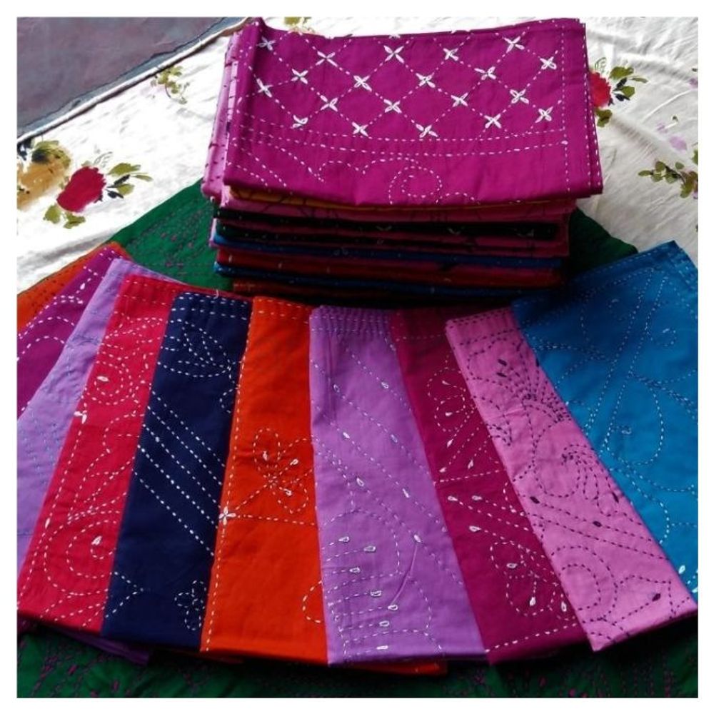 Katha for Baby Cotton Nokshi Katha 10pcs  