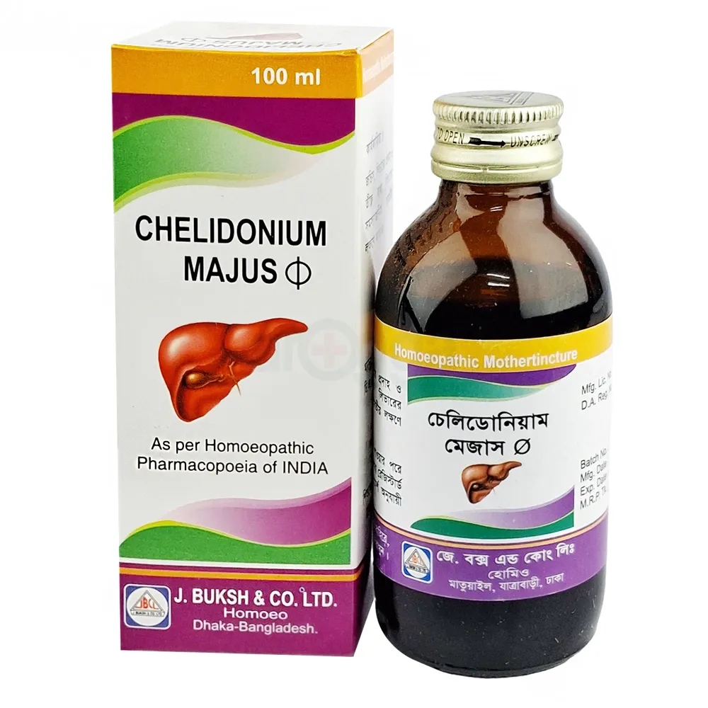 Chelidonium Majus Ø Mother Tincture 100ml (J. Buksh & Co. Ltd.)  