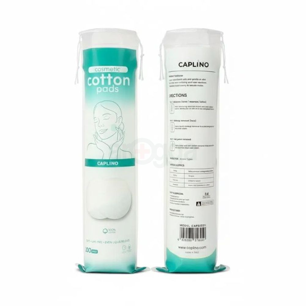 Caplino Cotton Pads 100Pcs  