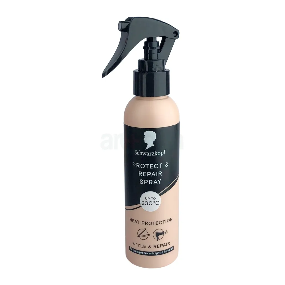 Schwarzkopf Styling Caring Protect & Repair Spray 150ml – Heat Protection Up to 230°C  