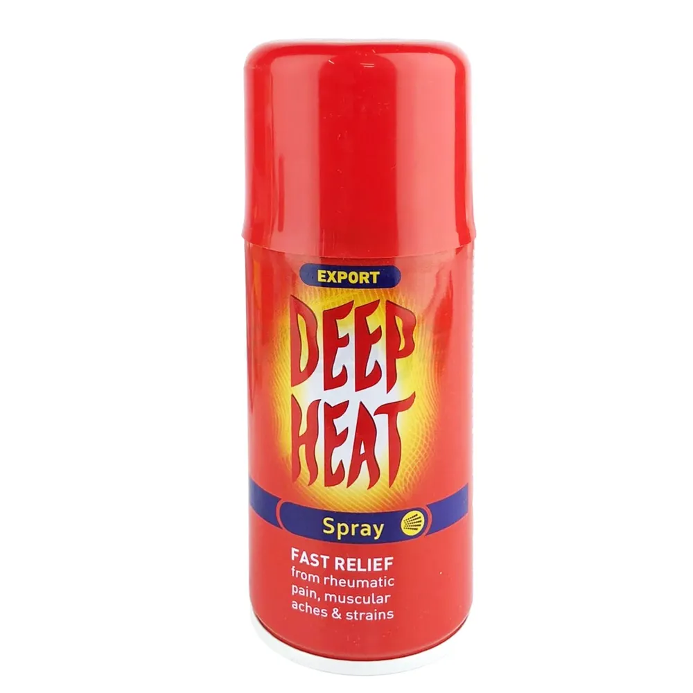 Deep Heat Fast Relief Spray for Muscular Pain Relief – 150g (Made in ...