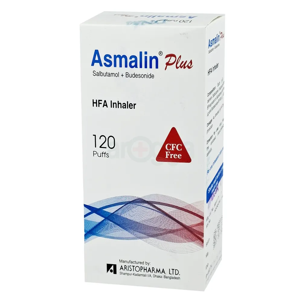 Asmalin Plus HFA 90mcg+80mcg/puff inhaler