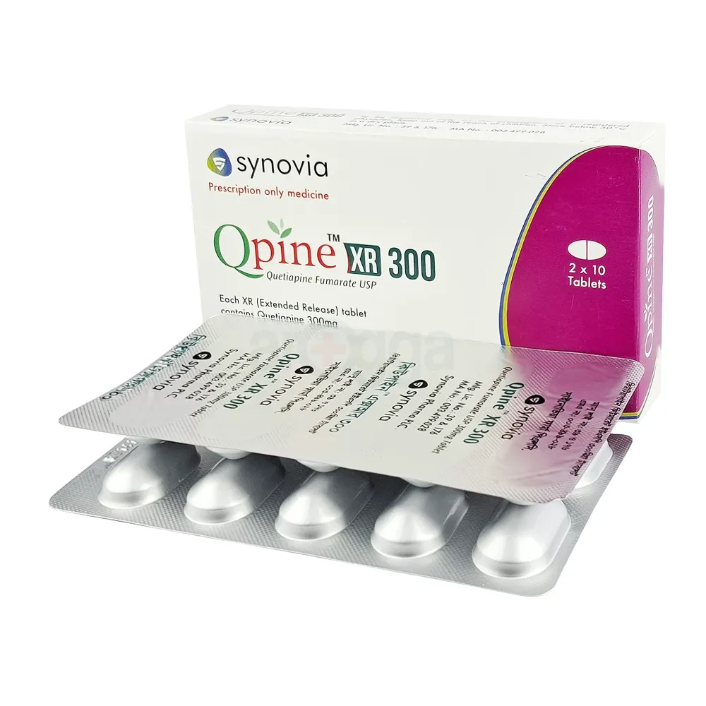 Qpine XR 300 price in Bangladesh | Arogga Online Pharmacy