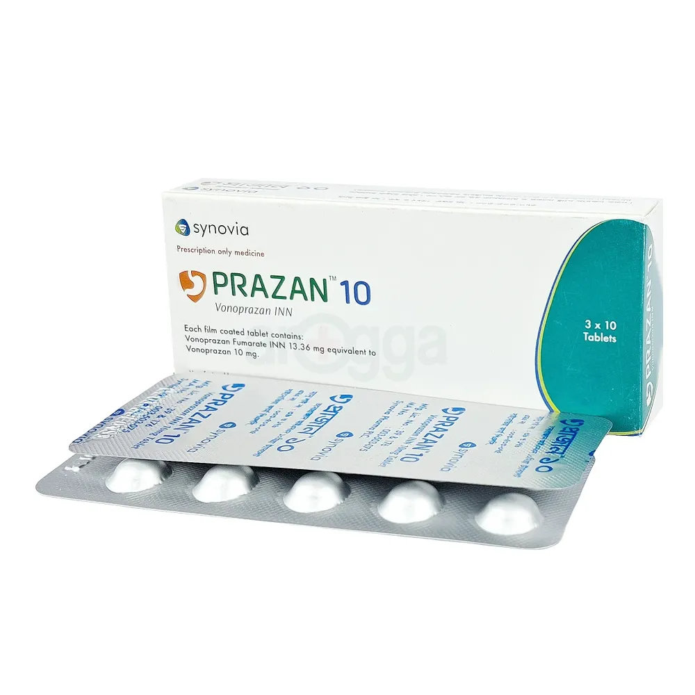 Prazan 10mg Tablet