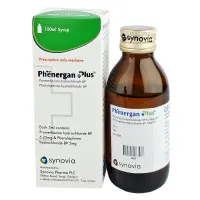 Phenergan Plus 100ml 5mg+6.25mg+5ml Syrup