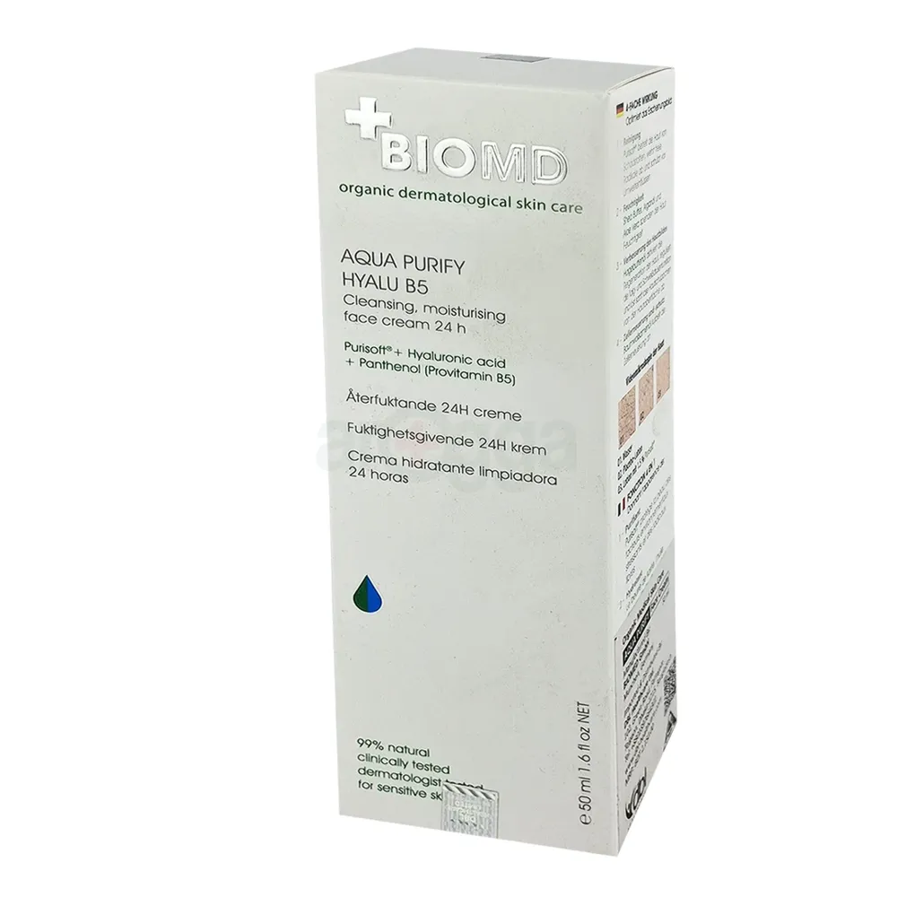 BioMD Organic Aqua Purify Hyalu B5 24H Cleansing & Moisturising Face Cream – 50ml  