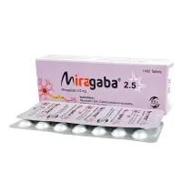 Miragaba 2.5 2.5mg Tablet