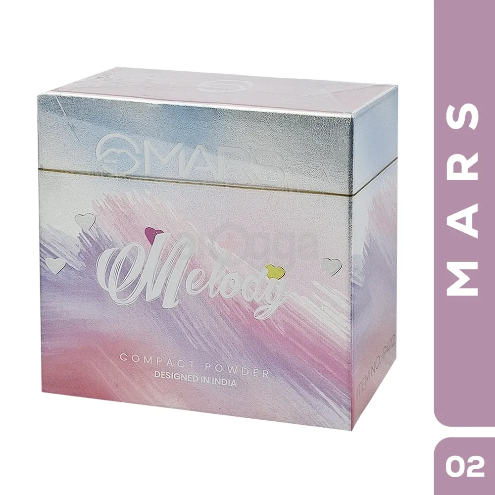 MARS Melody Compact Powder – Shade 02 (2‑in‑1 Face Compact) price in ...