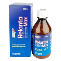Relanta Max 200ml 500mg+267mg+160mg/10ml Suspension