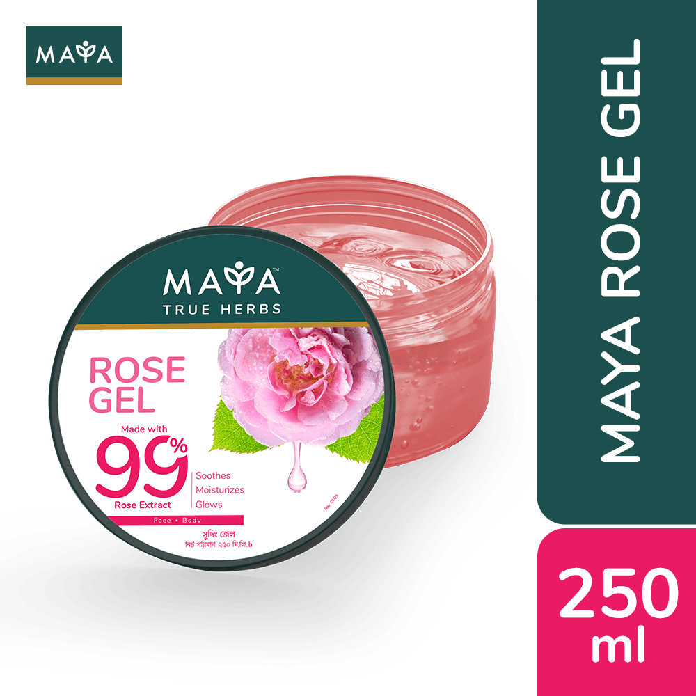 Maya True Herbs Rose Gel - 250ml price in Bangladesh | Arogga