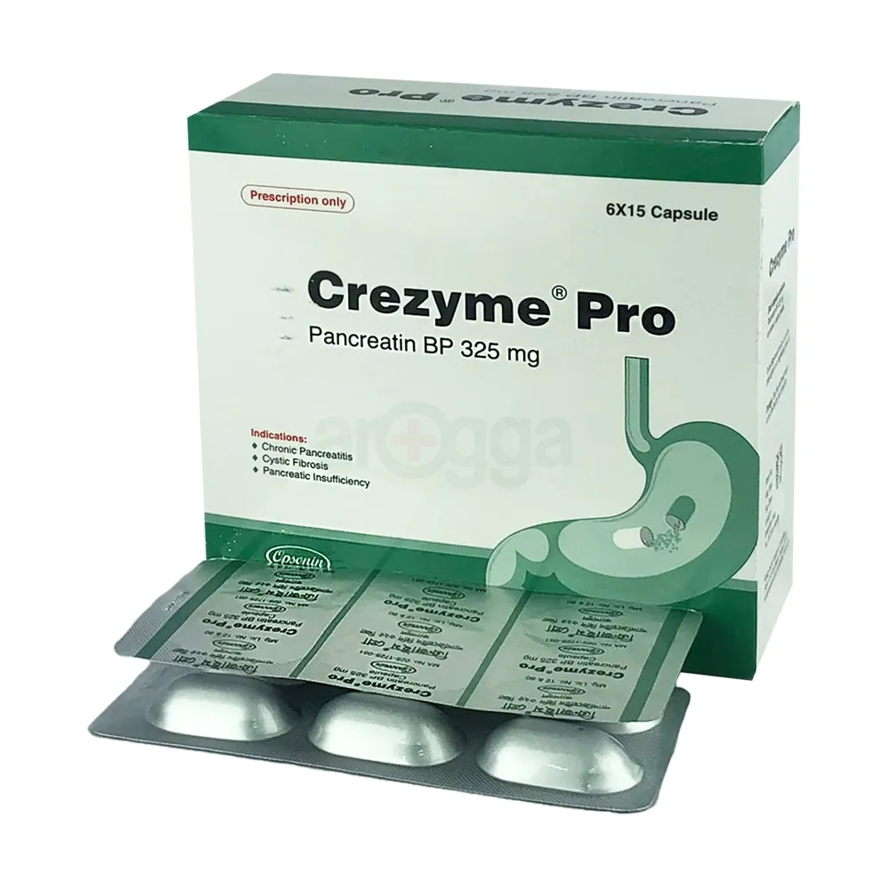 Crezyme Pro 325mg capsule