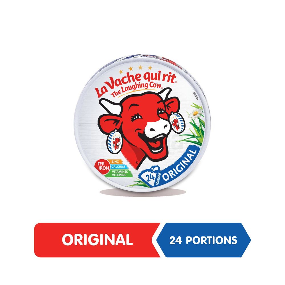 Laughing Cow cheese 24 Portions Originals 336g - Arogga Ltd