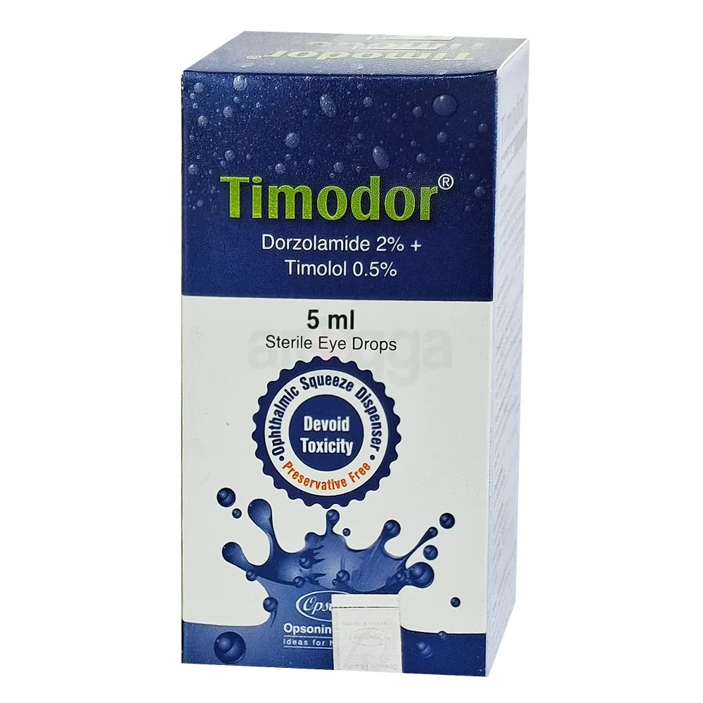 Timodor Eye Drop 2%+0.5% Eye Drop
