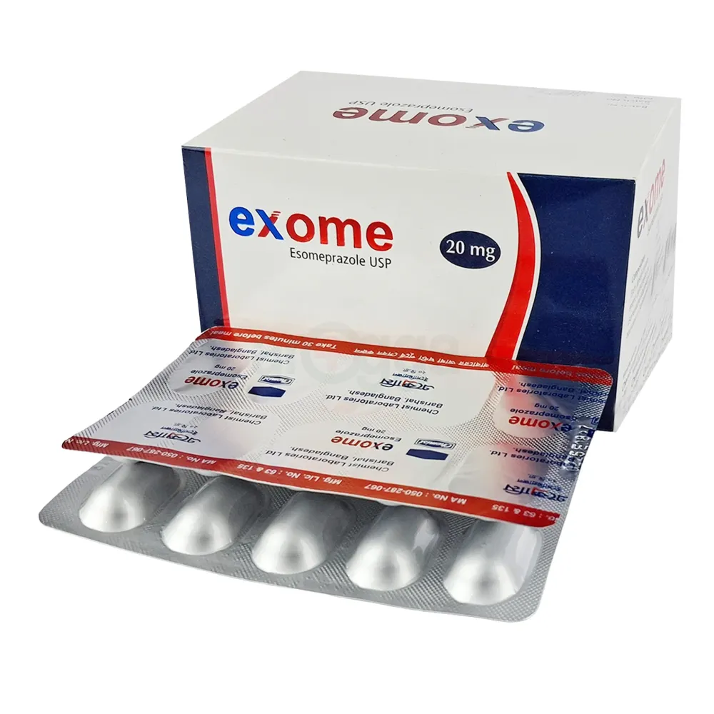 Exome 20 Capsule 20mg capsule