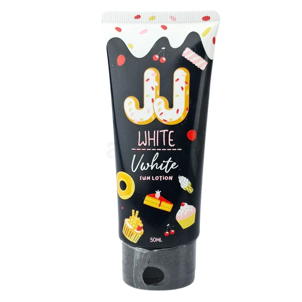 JJ White Vwhite Sun Lotion SPF 50 PA+++ – High Protection Sunscreen for Face & B...