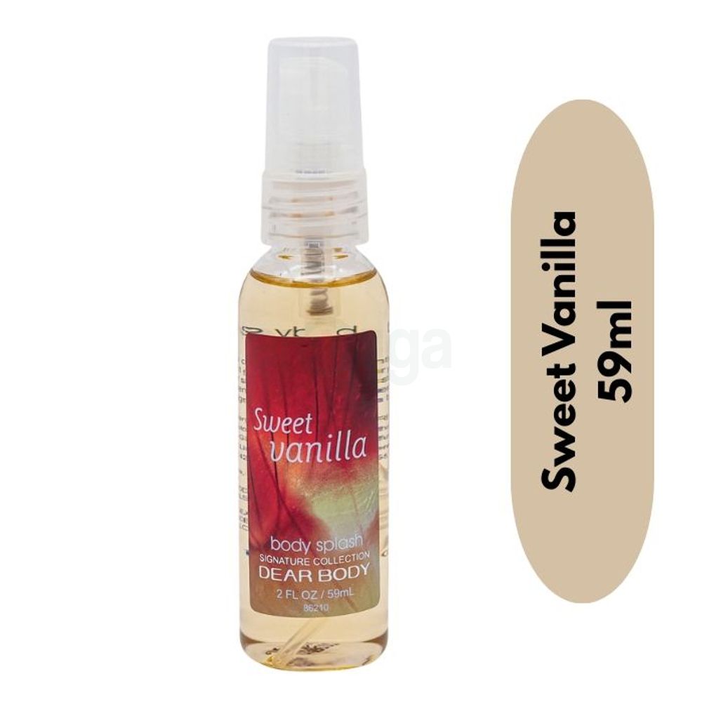 Dear Body Sweet Vanilla Body Splash 59ml price in Bangladesh | Arogga