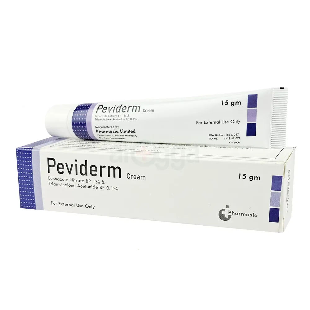 Peviderm Cream 15gm 1%+0.1% Cream