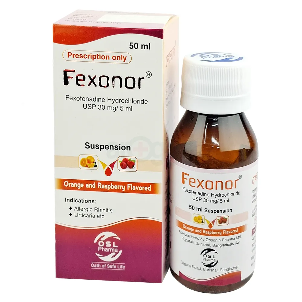 Fexonor 50ml 30mg/5ml Suspension