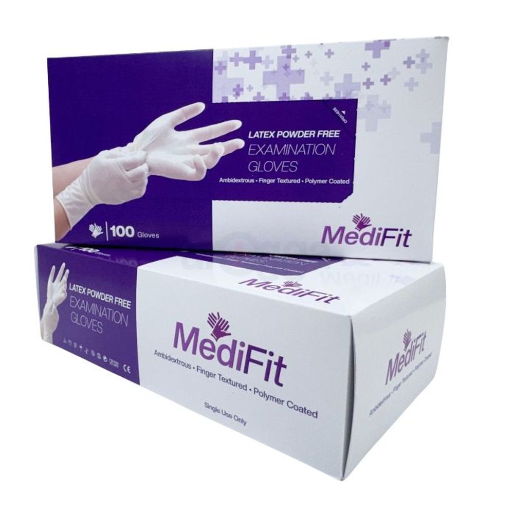 MediFit Examination Gloves (Powder Free) 100Pcs M Size price in ...