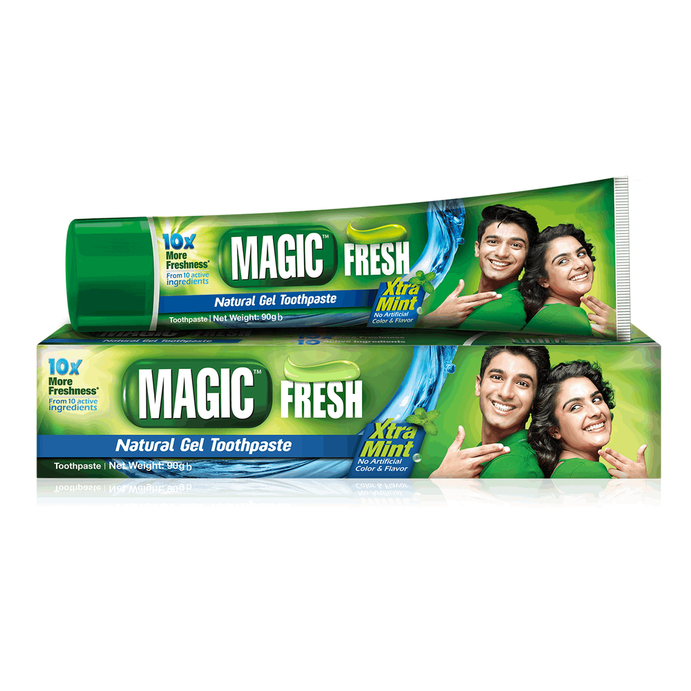 Magic Fresh Natural Gel Toothpaste 90gm price in Bangladesh | Arogga