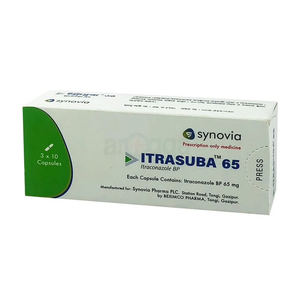 Itrasuba 65mg capsule
