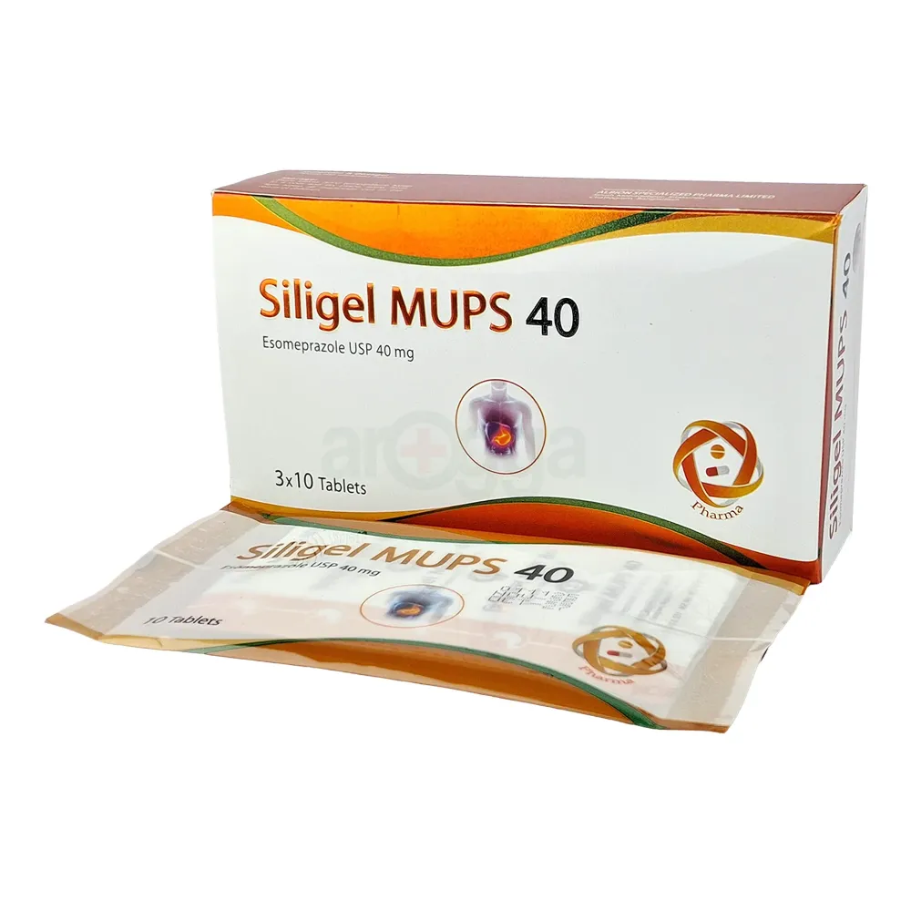Siligel Mups 40mg tablet