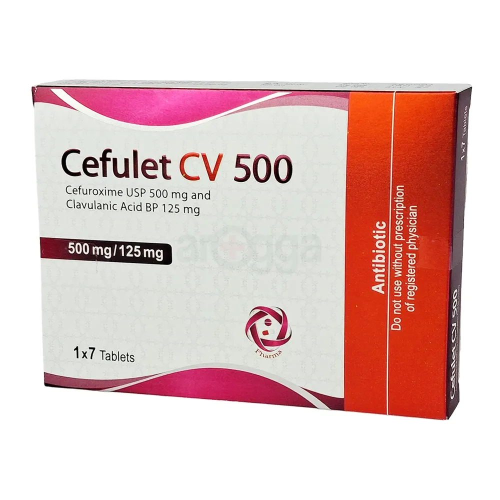 Cefulet CV 500mg+125mg Tablet