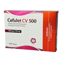Cefulet CV 500mg+125mg Tablet