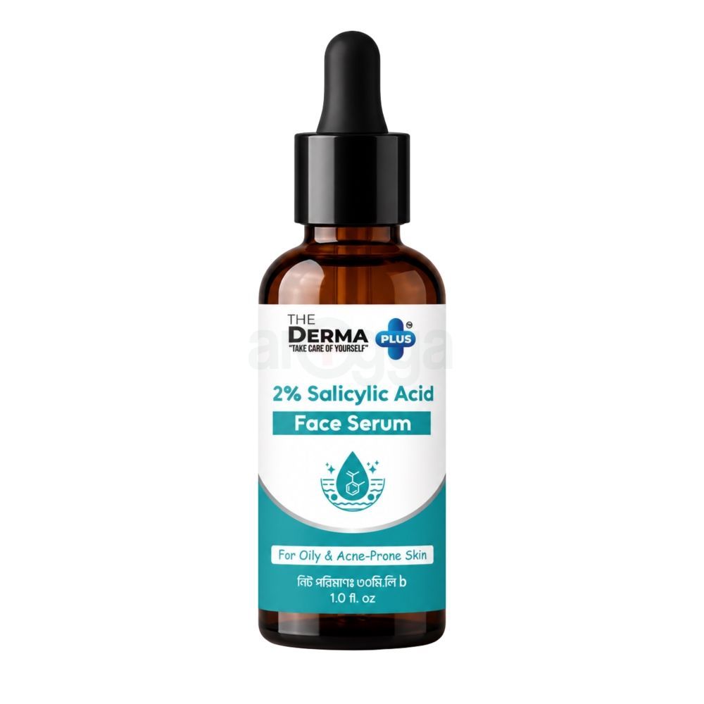 The Derma Plus 2% Salicylic Acid Face Serum for Oily & Acne Prone Skin ...