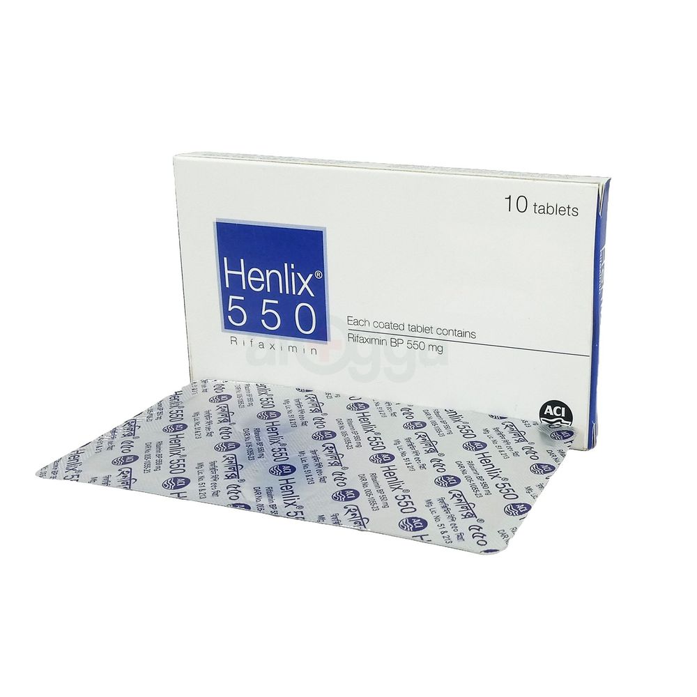 Henlix 550mg Tablet