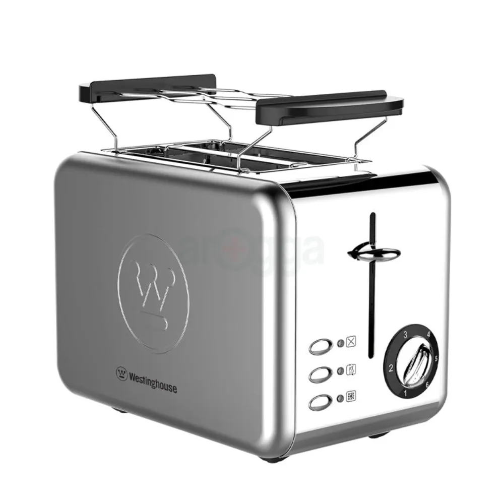 Westinghouse WKTTCB850BK, 2-Slice Toaster with Removable Warming Rack ...