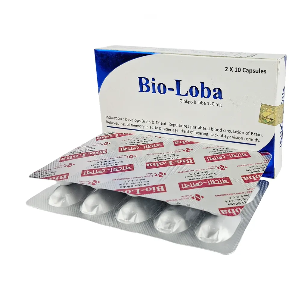 Bio-Loba 120 (Ginkgo Biloba 120 mg) 120mg capsule