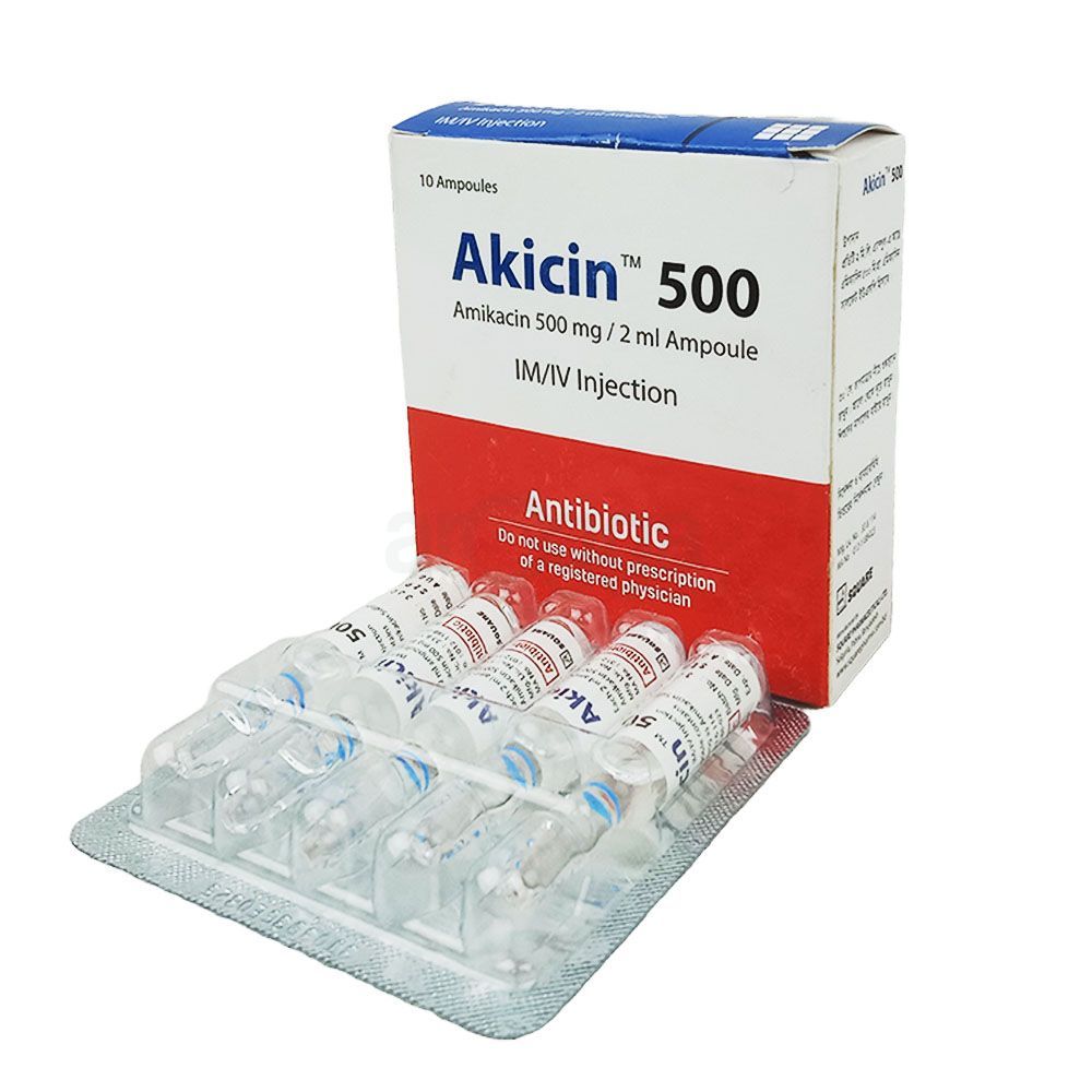 Akicin 500mg/2ml Injection