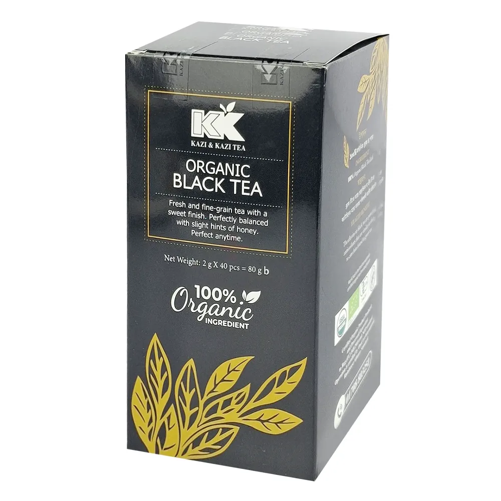 Kazi & Kazi Organic Black Tea (2gm*40Tea Bag) price in Bangladesh | Arogga