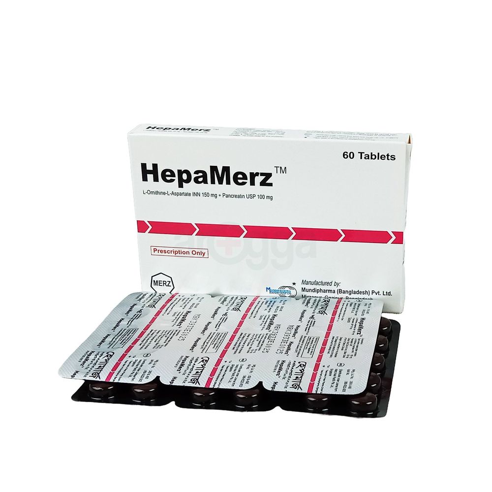 HepaMerz 150mg+100mg Tablet