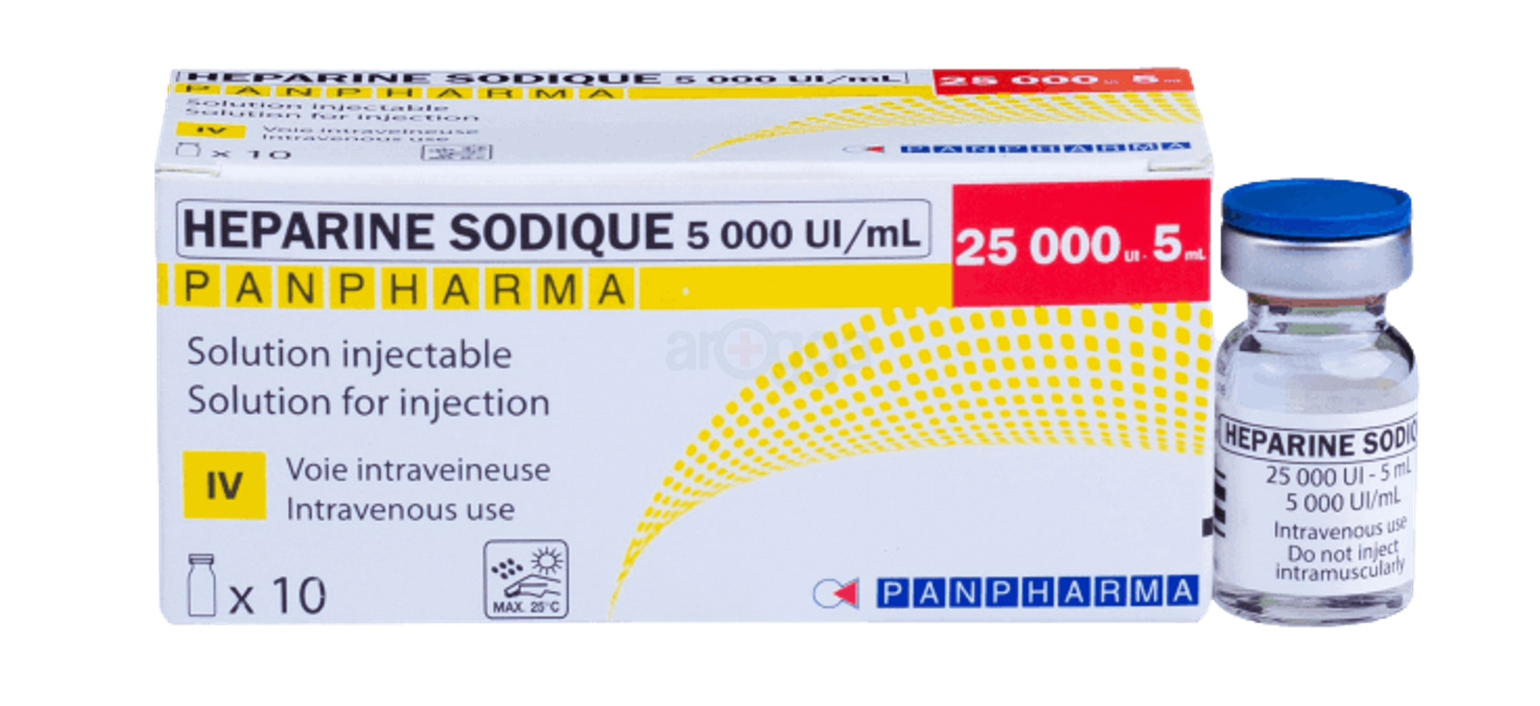 Heparin 5000IU/10mg Injection