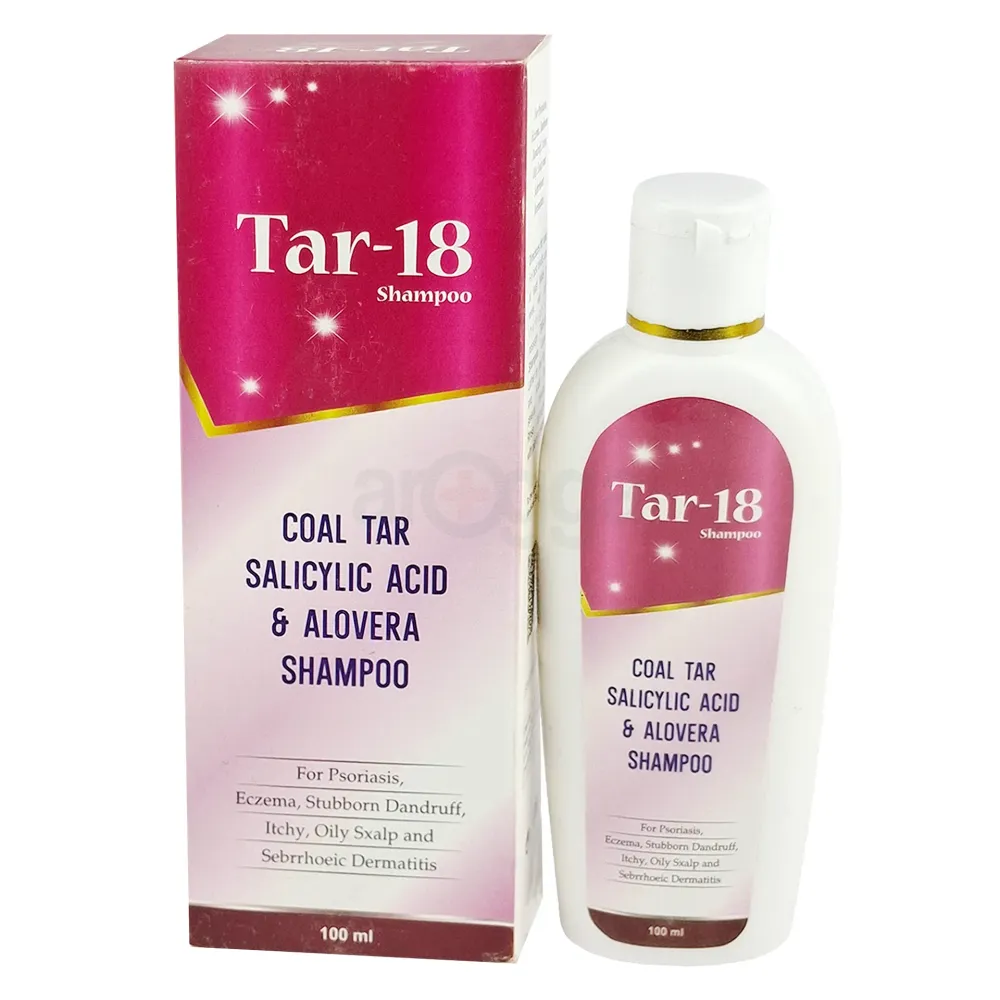 Tar-18 Shampoo – Coal Tar, Salicylic Acid & Aloe Vera for Psoriasis ...