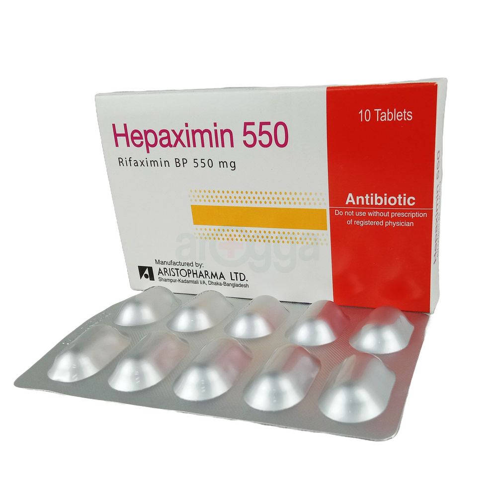 Hepaximin 550mg Tablet