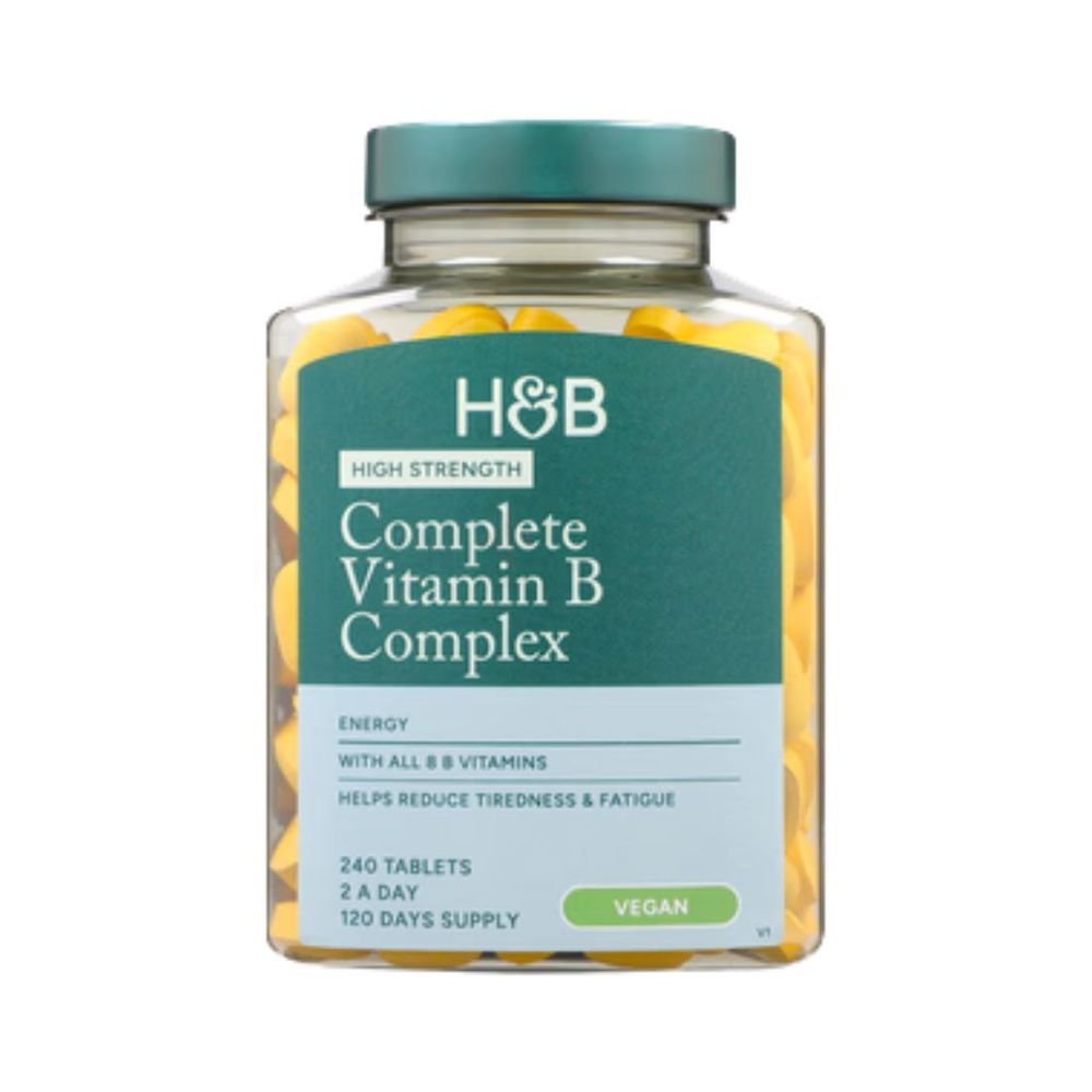 H&B Complete Vitamin B Complex - 240 Tablets price in Bangladesh | Arogga