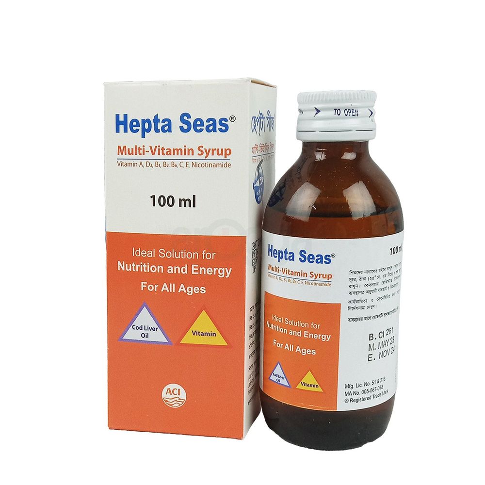 Hepta Seas 100ml Syrup