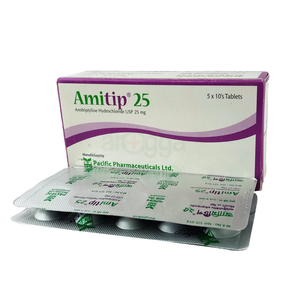 Amitip 25mg Tablet