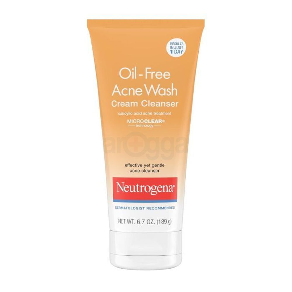 Neutrogena Oil-Free Acne Wash Cream Cleanser ৩